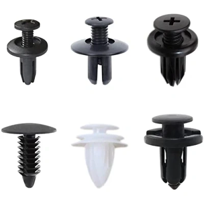Image of 120 PCS Car Retainer Clips,Nylon Bumper Rivet Clips,Universal Fasteners Clips