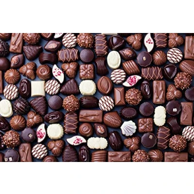 Image of Chocolate Delight Candy Puzzle For Adults And Kids 1000 Piece Jigsaw