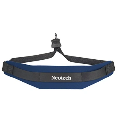 Image of Neotech Soft Sax, Navy, Regular, Metal Hook Saxophone Strap (1903192)