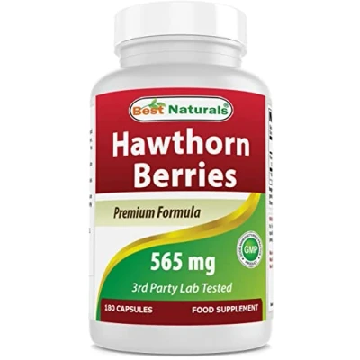Image of Best Naturals Hawthorn Berry 565 mg 180 Capsules (180 Count (Pack of 1))