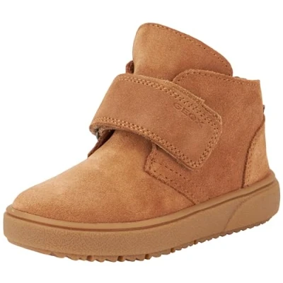 Image of Geox J Theleven Boy Ankle Boot, Caramel, 3 UK