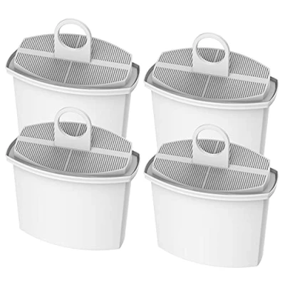 Image of Maxblue 4 Pack Filter Cartridge, TÜV SÜD Certified, Compatible with Braun KWF2, KF560, KF130, KF140, KF550, KF570 Coffee Maker Machine, Resin &amp; Activated Carbon, Pieces