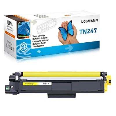 Image of LOSMANN 1x Yellow Toner Compatible for Brother TN247 TN243 MFC L3770CDW L3750CDW HL L3230CDW L3210CW L3710CW DCP L3550CDW L3730CDN L3510CDW L3270CDW L3517CDW