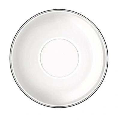 Image of Easy Bar Saucer 14cm for Glass Cappuccino Cup Set of 6 Bormioli Rocco Tempered