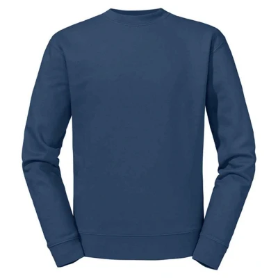 Image of Russell Athletic Mens Authentic Sweatshirt (Indigo) Purple Size Medium