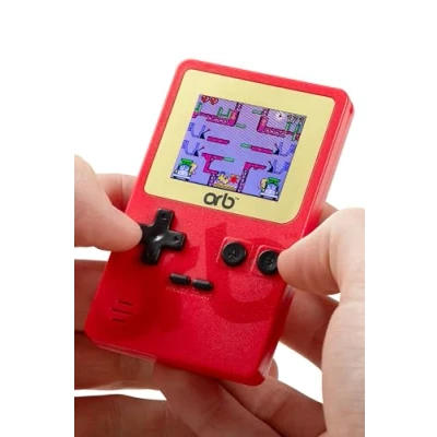 Image of Mini Retro Games Console, Special Edition, 150 In Built Games, 8 Bit Gaming Handheld 1.8 Full Colour LCD Screen Pocket Console ThumbsUp!