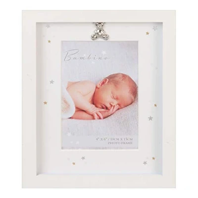 Image of Bambino MDF Photo Frame w/Ivory Mount 4&#039; x 6&#039;