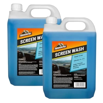 Image of Armor All Winter Screen Wash, 2 x 5L, Effective down to 5C