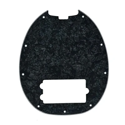 Image of Dopro bass Pickguard Fit for Musicman classic 4 string StingRay models Black Pearl