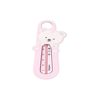 Image of Baby bath thermometer, floating pink
