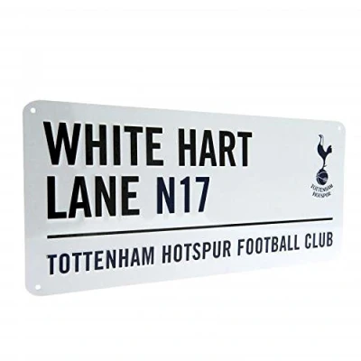 Image of Official Tottenham Hotspur FC Metal Street Sign (40 x 18cm)