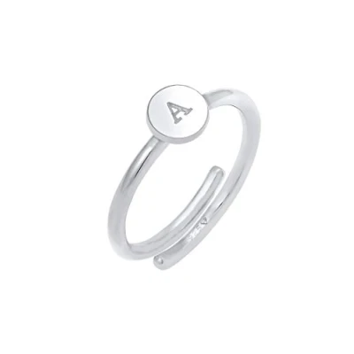 Image of Elli Women&#039;s 925 Sterling Silver Xilion Cut Dreamcatcher Adjustable Ring