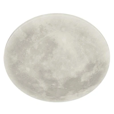 Image of Trio Leuchten Lunar 627514000 LED Ceiling Light Acrylic with Moon Motif Phase Changeable 1 x 22 Watt Brightness Adjustable Night Function Includes Remote Control