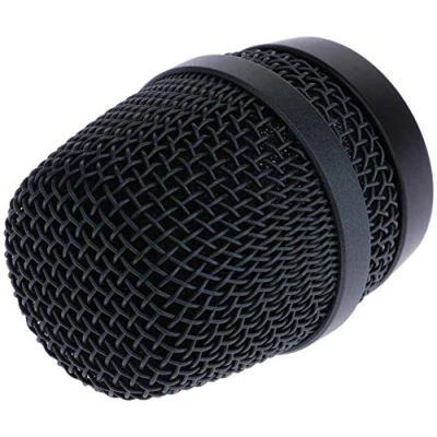 Image of Unknown Brand Microphone Replacement Grille, Hardened Steel Mesh, Standard Thread Size, Black
