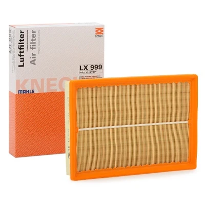 Image of 00834157, 0834157, 0835626, 09196121, 834157 Air Filter MAHLE ORIGINAL LX 999 42,0mm 206mm 290,0mm Insert VAUXHALL: COMBO Mk2, ZAFIRA Mk3