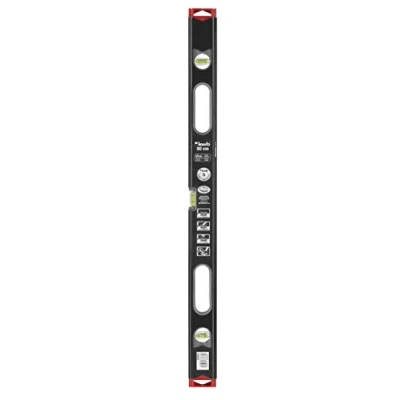 Image of kwb 80cm Professional Spirit Level with Handle, 3 Vials, GS Certified, Black