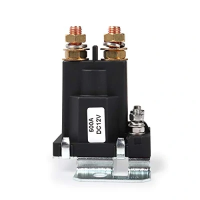 Image of Ehdis® 12V Relay 500A 4 Pin SPST Car Auto Start Contactor Double Batteries Isolator Control On/Off Switch