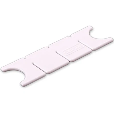 Image of 10x White Curtain Cord Tidies Keeps Tape Cords Neat and in Place