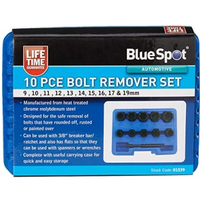 Image of Blue Spot Tools 01539 10 PCE Bolt Remover Set (9 19MM)