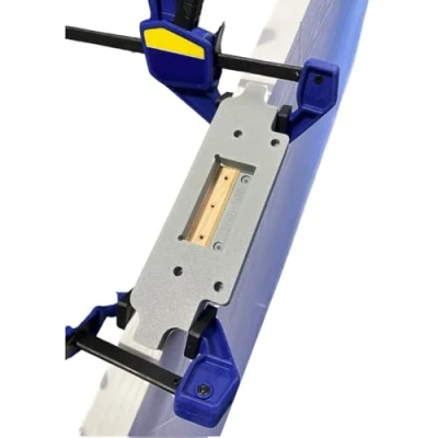 Image of EASYREP 76mm Hinge Routing Jig Precision Door Router Template, UK Made, Fast and Easy Tool for Frames Doors
