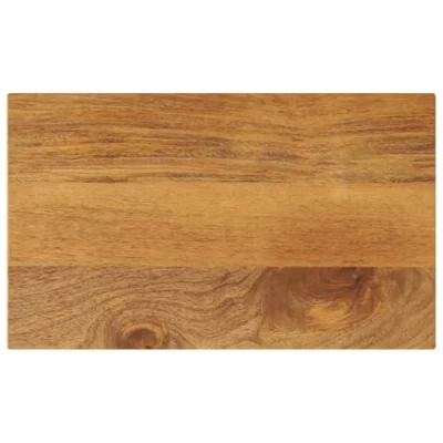 Image of vidaXL Replacement Dining Table Top Rectangular Mango Wood with Oak Finish 50 x 20 cm Rustic Design for Home or Commercial Use