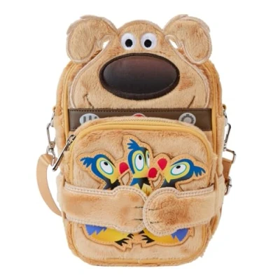 Image of Loungefly: Disney Up 15th Anniversary Dug Crossbuddies Bag