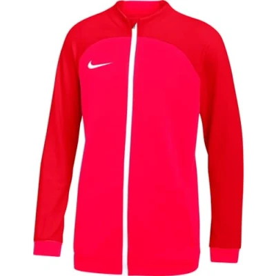 Image of NIKE DH9283 635 Y NK DF ACDPR TRK JKT K Jacket Unisex BRIGHT CRIMSON/UNIVERSITY RED/WHITE Size L