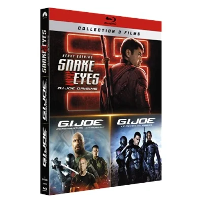 Image of Collection 3 Films : Snake Eyes Origins Conspiration + G.I. Joe Le Réveil du Cobra [Blu Ray]