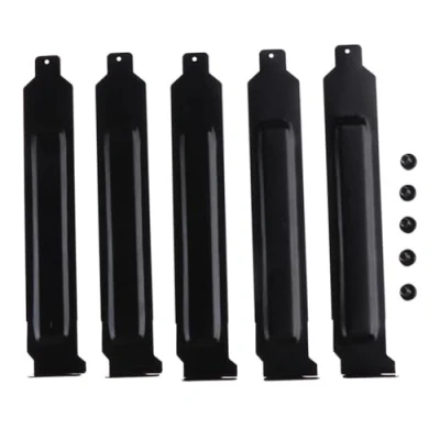 Image of iFutniew 5 PCS PCI Slot Covers Bracket with Screws Full Profile Expansion Dust Filter Blanking Plate Metal for