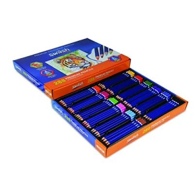 Image of Swash PCP288 Premium Colouring Pencils, Assorted (Pack of 288)