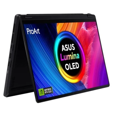 Image of ASUS ProArt PX13 OLED 13.3&quot; 2 in 1 Laptop AMD Ryzen™ AI 9, TB SSD, Black, Black