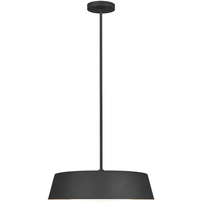 Image of Asher 5 Light Pendant, Midnight Black, E14