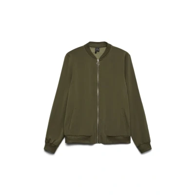 Image of Vero Moda Vmcoco Bomber Jacket, Women&#039;s, Size: Medium, Grape leaf