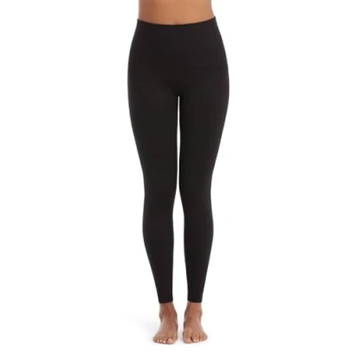 Image of SPANX Leggings for Women Look at Me Now Seamless Leggings, Very Black, XS