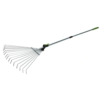 Image of Silverline 228465 Telescopic Rake 800 1500 mm,Grey