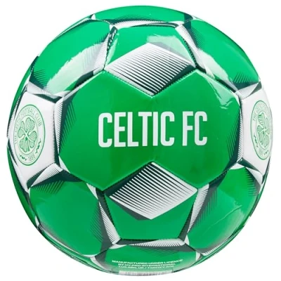 Image of Celtic F.C. Football Soccer Ball for Adults Teenagers Kids Training Size 3, 4 or 5 Merchandise (Green, 5)