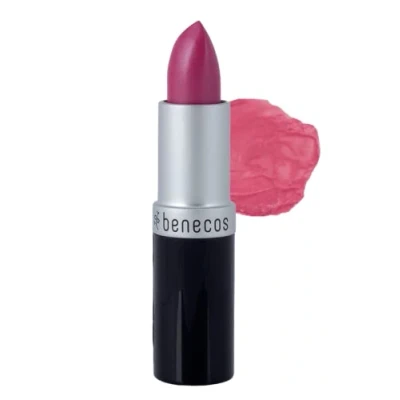 Image of Benecos 100% Natural Lipstick Lip Colour (Hot Pink)
