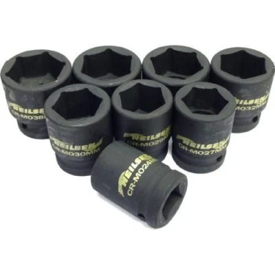 Image of 8 Piece 3/4&quot; Impact Socket Set in case
