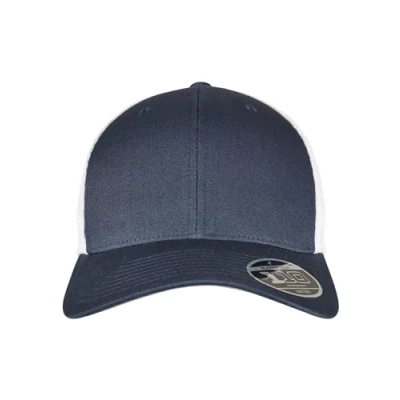 Image of Flexfit Cap, Men&#039;s, Size: One Size, Navy/white