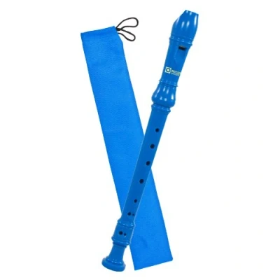 Image of Recorder Workshop 301BL Descant Recorder, Blue