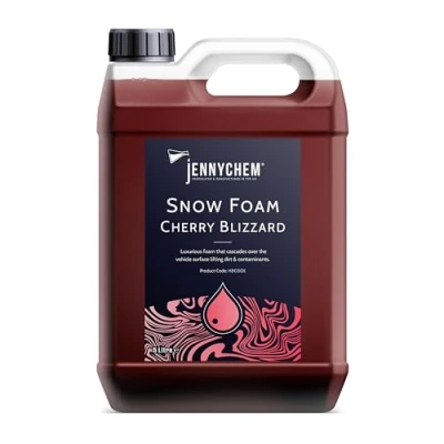 Image of Jennychem Industrial Chemicals cherry Snow Foam Car Shampoo for Pressure Washers Highly Concentrated (5 L)