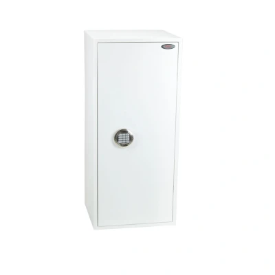 Image of Phoenix Safe Company SS1185E Fortress UK Police Approved Twin Locking Bolts Electronic White Paint Finish 99 Litre Capacity 65kg