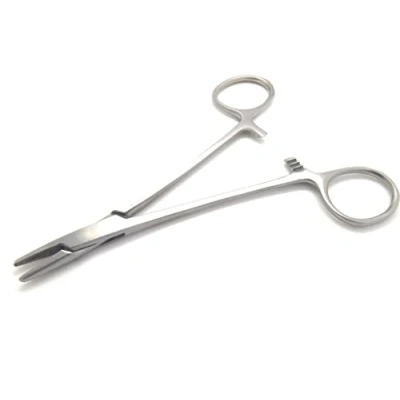 Image of Locking Pliers Stud Ball Earring Holder Mayo Hegar Fishing Veterinary Tools 14 CM