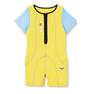 Image of Arena Kids Neoprene Warmsuit Awt Protection Gear Yellow, 1 2Y