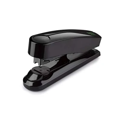 Image of Novus B 4FC re+new Flat Stapler (50 Sheets, Clinch Technology, Recycled Plastic Top, with 200 Staples) Black