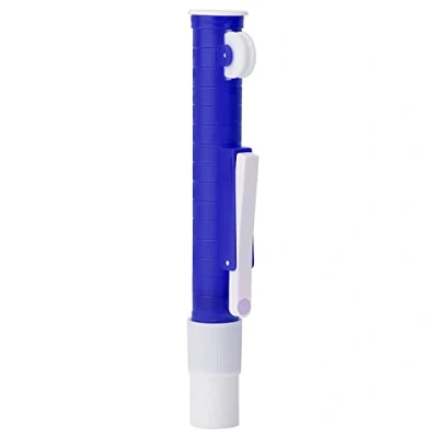 Image of stonylab Pipette Pump, 2 ml Blue Pump Pipet Filter for Laboratory Research