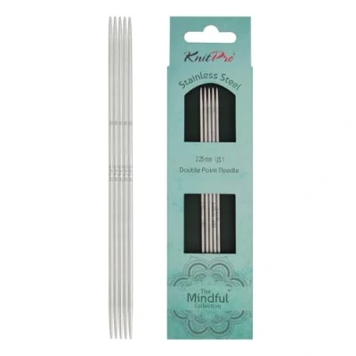 Image of KnitPro Mindful (15cm 2.25mm) Double Pointed Needles 1 Set