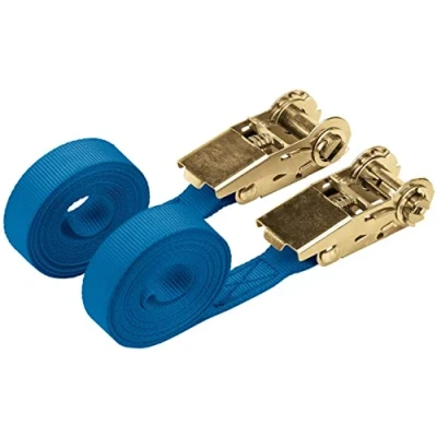 Image of Draper Ratcheting Tie Down Straps, 4.5m x 25mm, 250kg (2 Piece)
