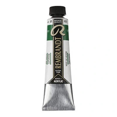 Image of 40ml Rembrandt Acrylic Sap green Series 1