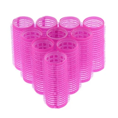 Image of Inzopo 10Pcs/Pack Large Medium Small Hair Rollers, Self Grip, Salon Hairdressing Curlers Various Sizes 24mm